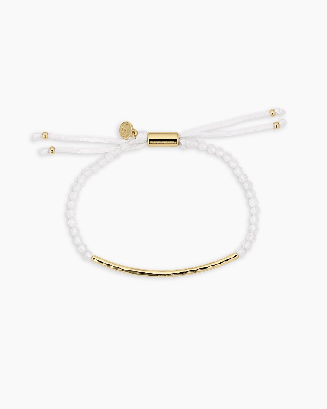 Power Gemstone Bracelet for Clarity || option::18k Gold Plated, Crystal Quartz