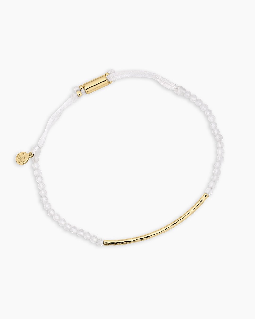 Power Gemstone Bracelet for Clarity || option::18k Gold Plated, Crystal Quartz