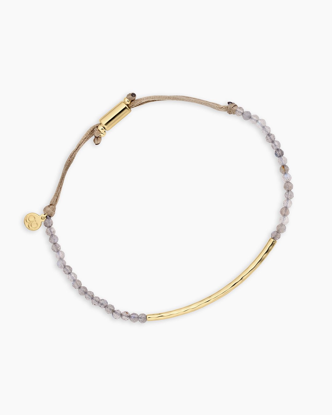 Power Gemstone Bracelet for Balance || option::18k Gold Plated, Labradorite