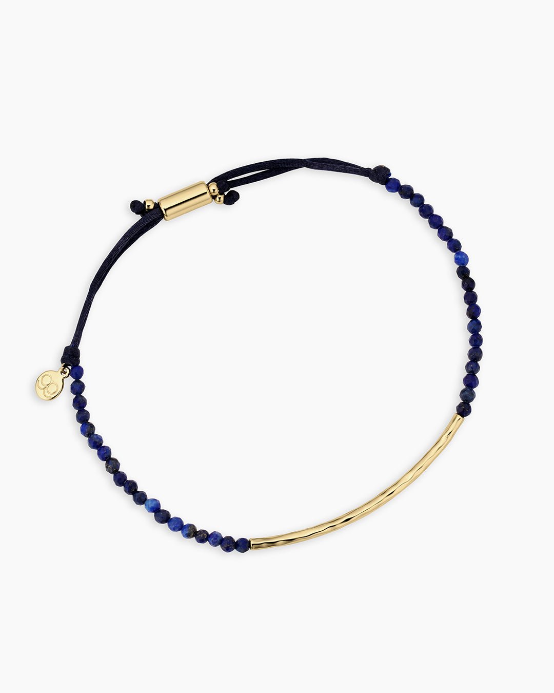 Power Gemstone Bracelet For Wisdom || option::18k Gold Plated, Lapis