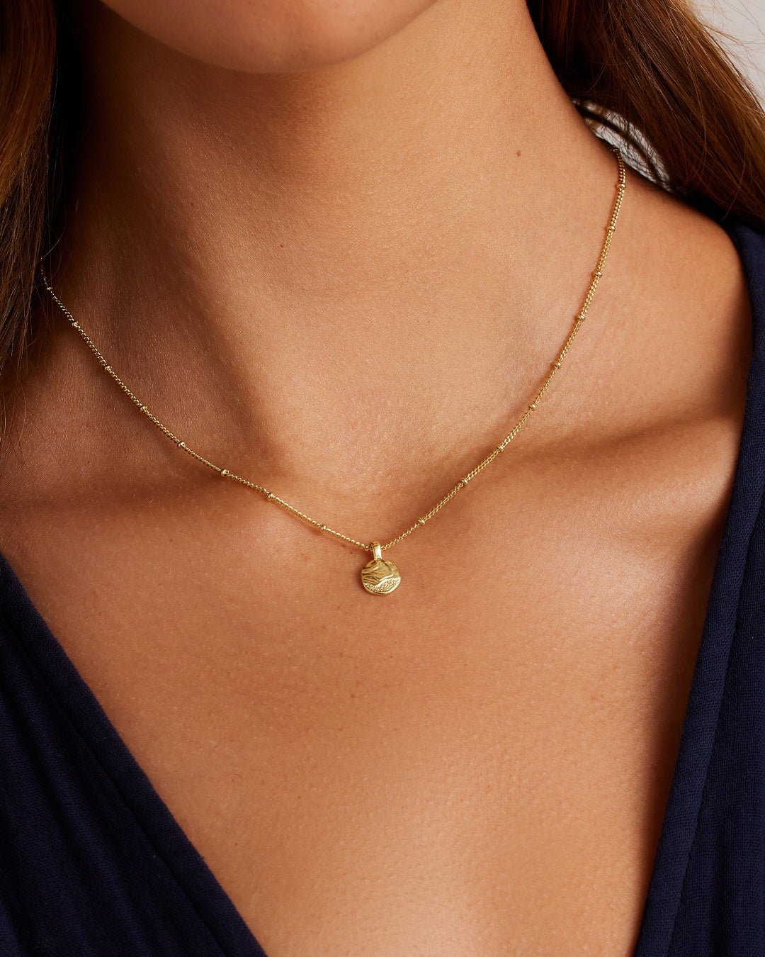 Shorebreak Necklace || option::18k Gold Plated