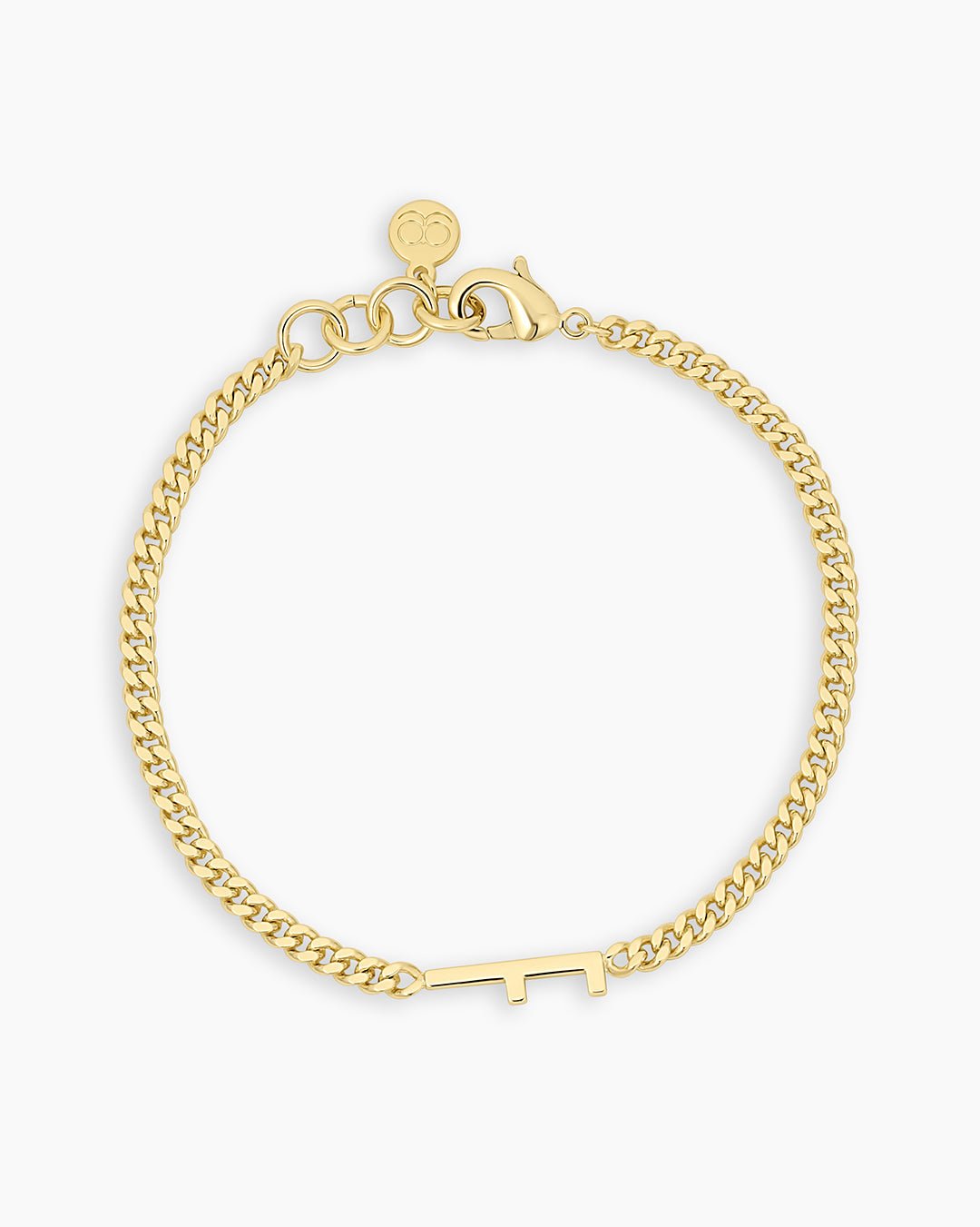 Wilder Alphabet Bracelet Alphabet Bracelet #F || option::18k Gold Plated, F