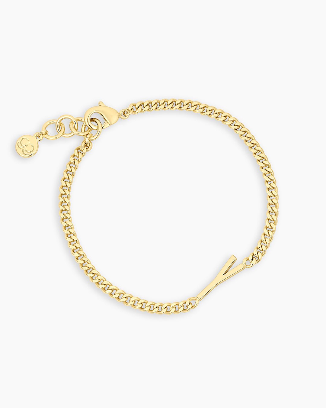 Wilder Alphabet Bracelet Alphabet Bracelet #Y || option::18k Gold Plated, Y