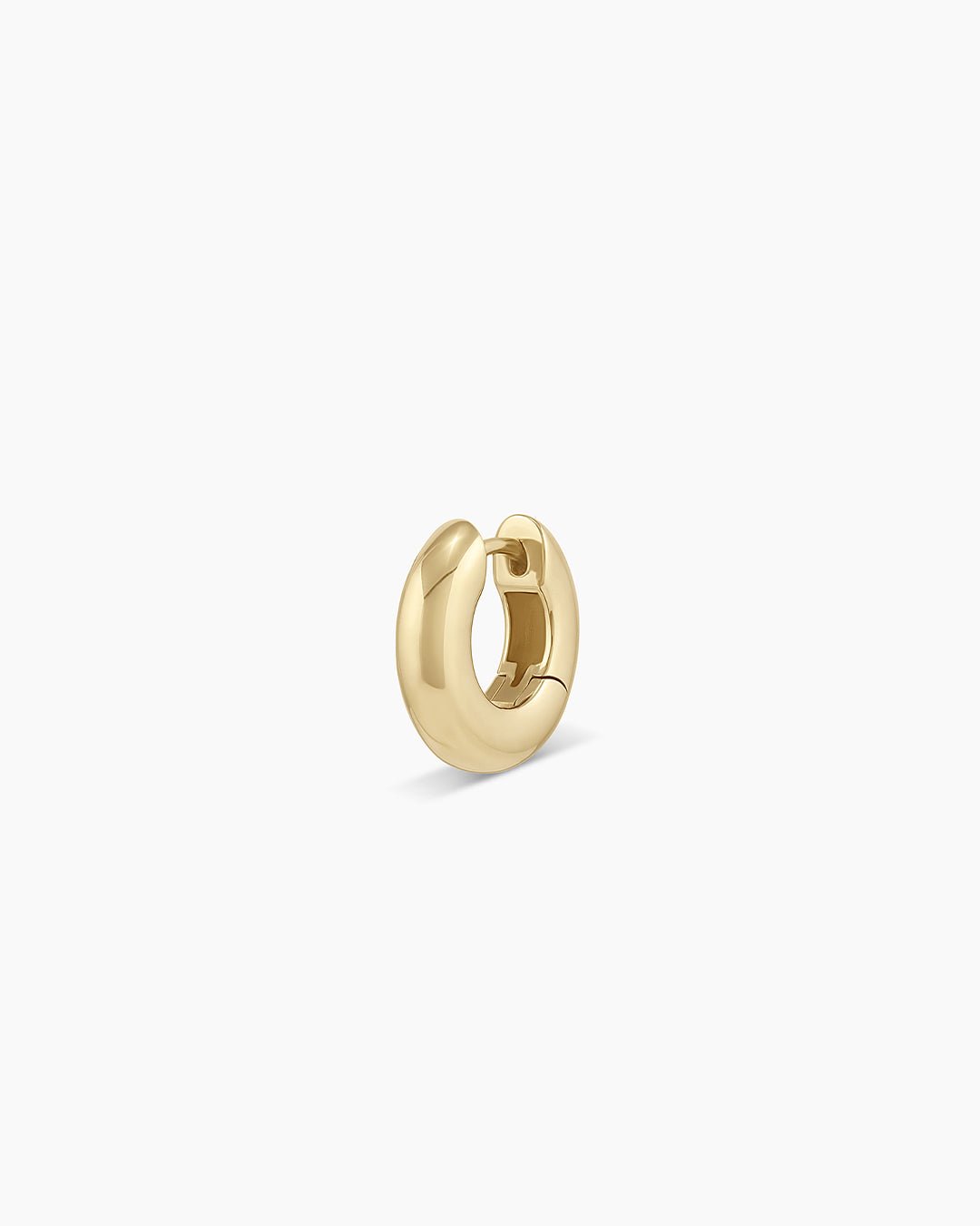 Lou Huggie Earring || option::14k Solid Gold