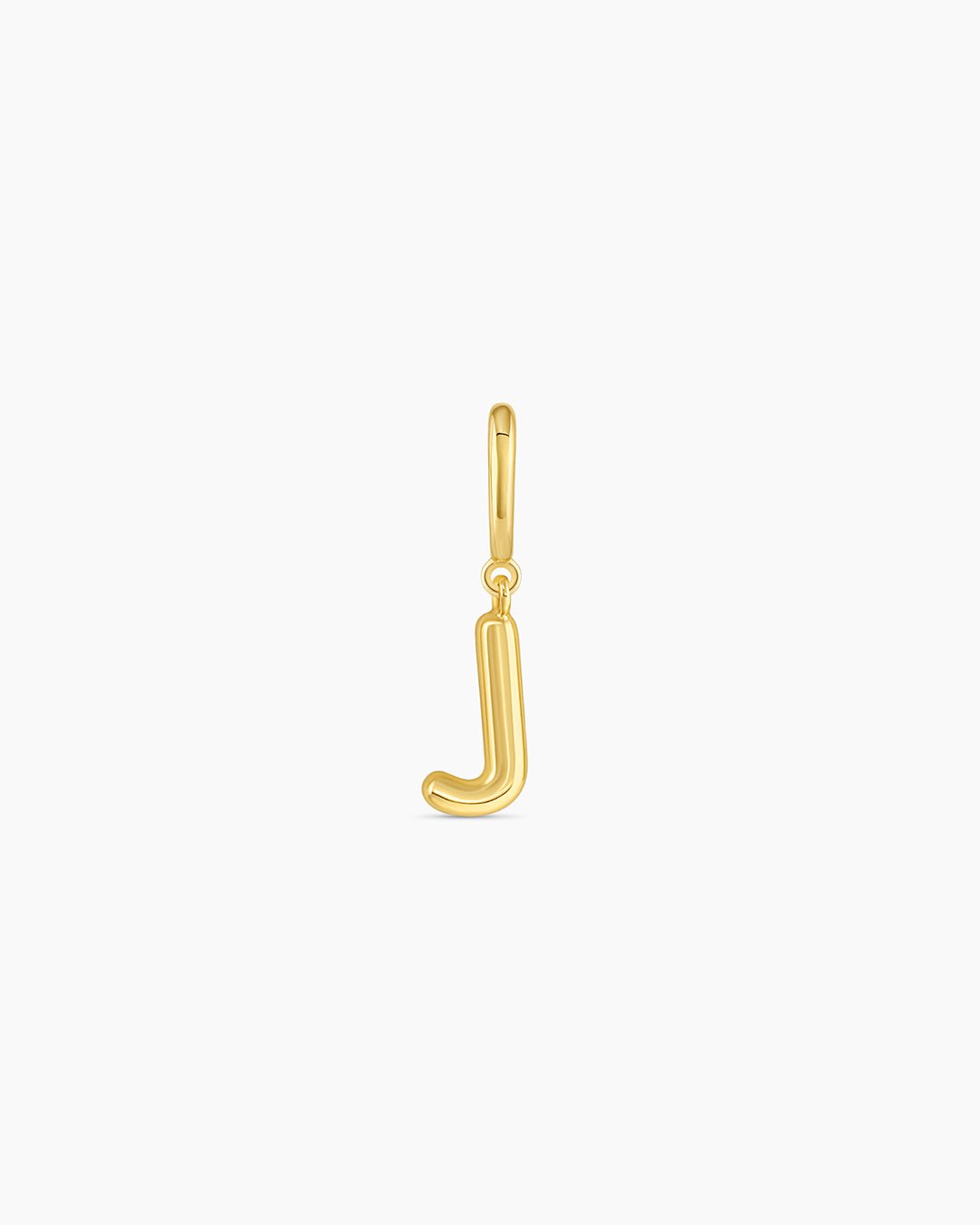 Alphabet Helium Parker Charm #J || option::18k Gold Plated, J