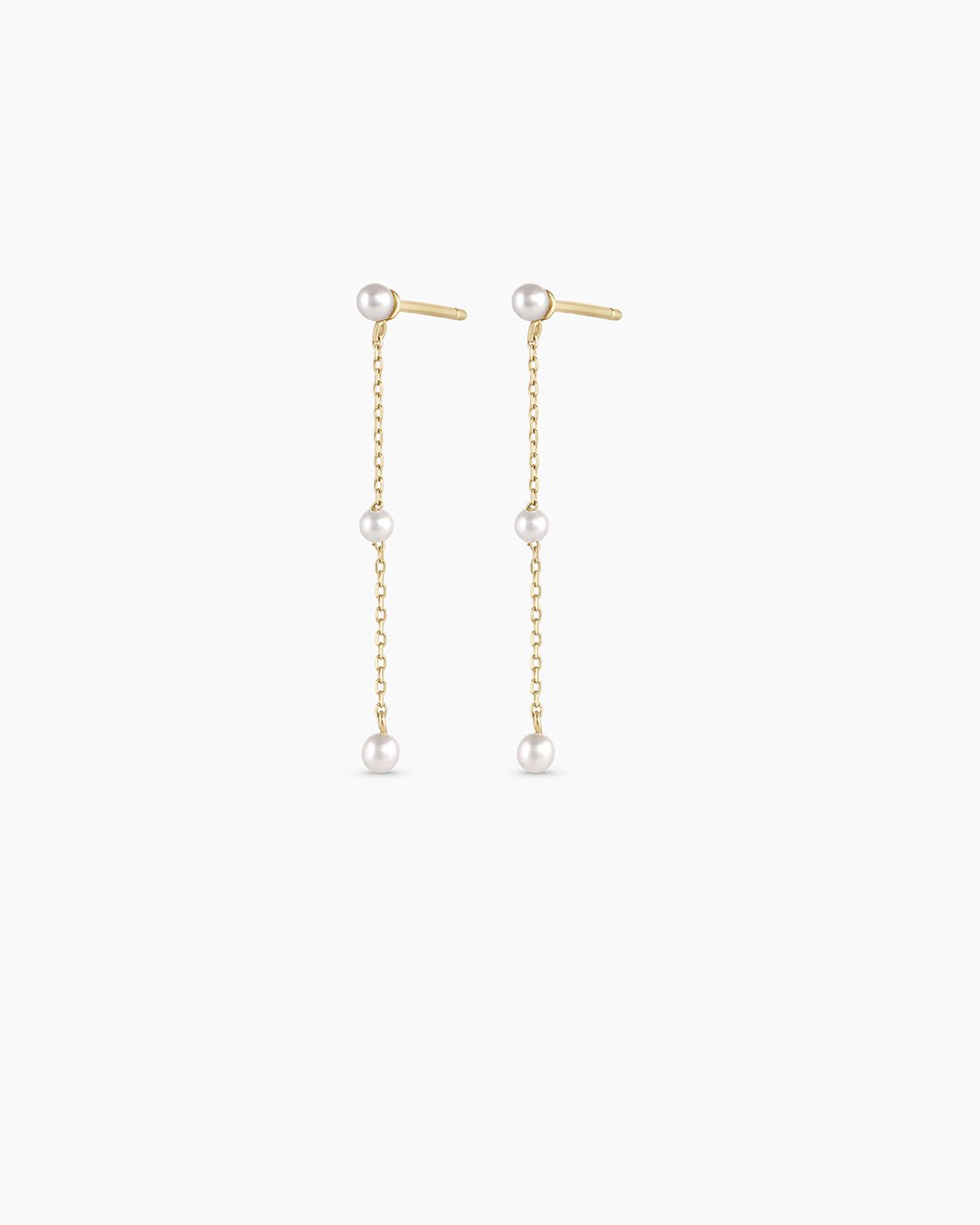 NewportPearl Earrings || option::14k Solid Gold, Pair