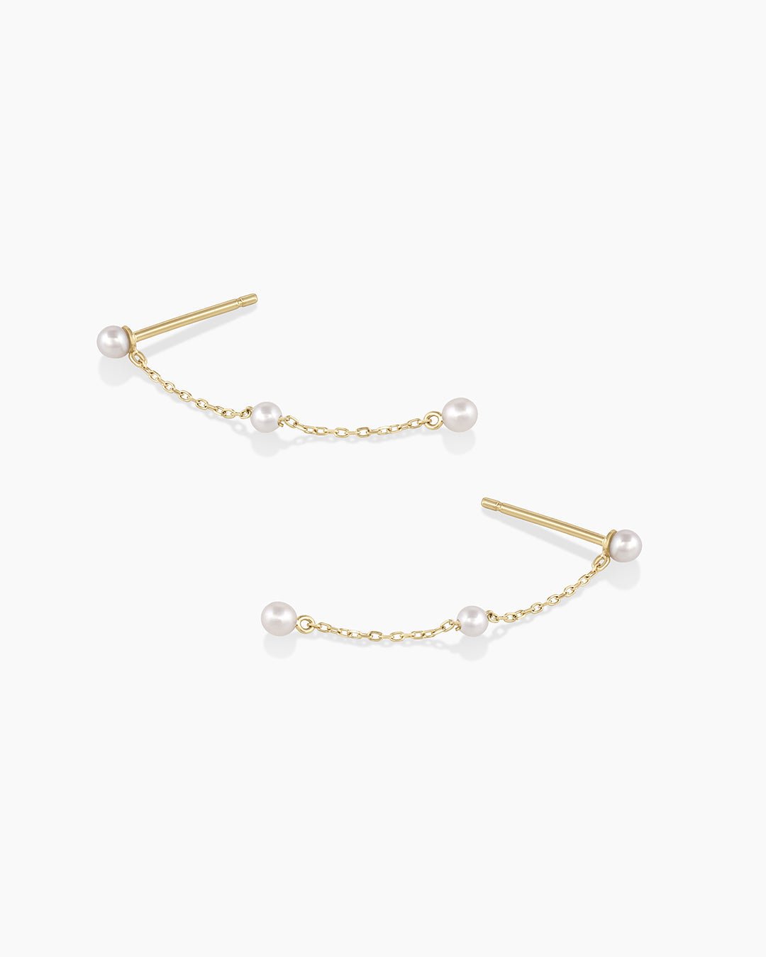 NewportPearl Earrings || option::14k Solid Gold, Pair