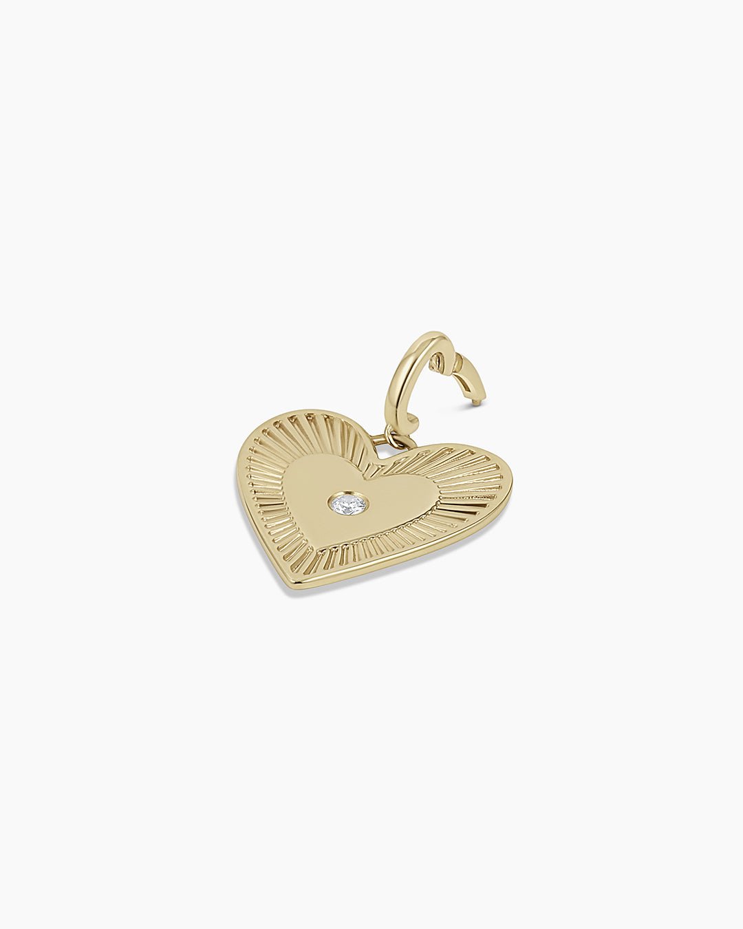 Diamond Love Charm || option::14k Solid Gold