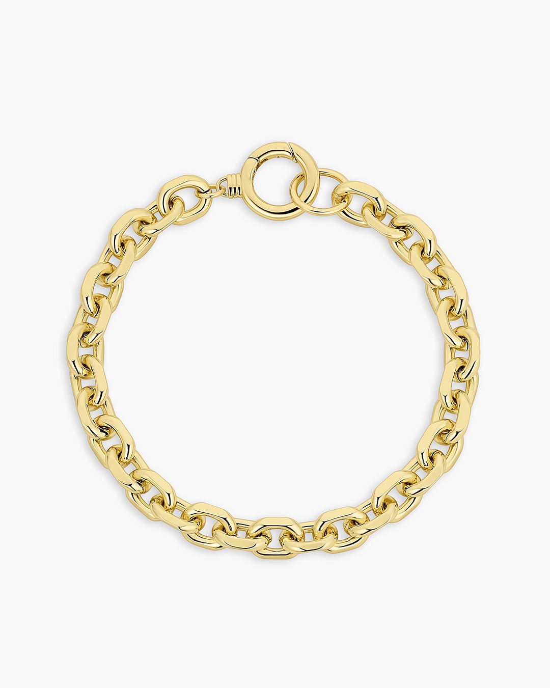 Asher Statement Bracelet || option::18k Gold Plated