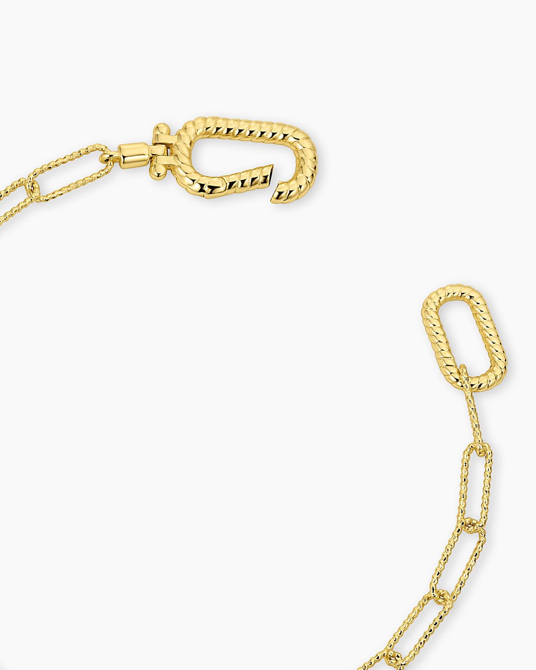 Crew Link Necklace || option::18k Gold Plated