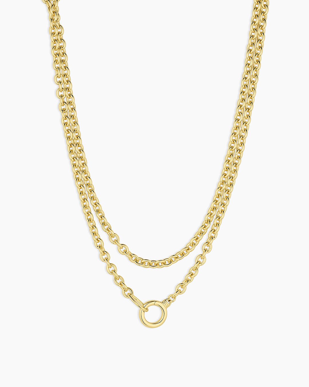 Avery Necklace || option::18k Gold Plated