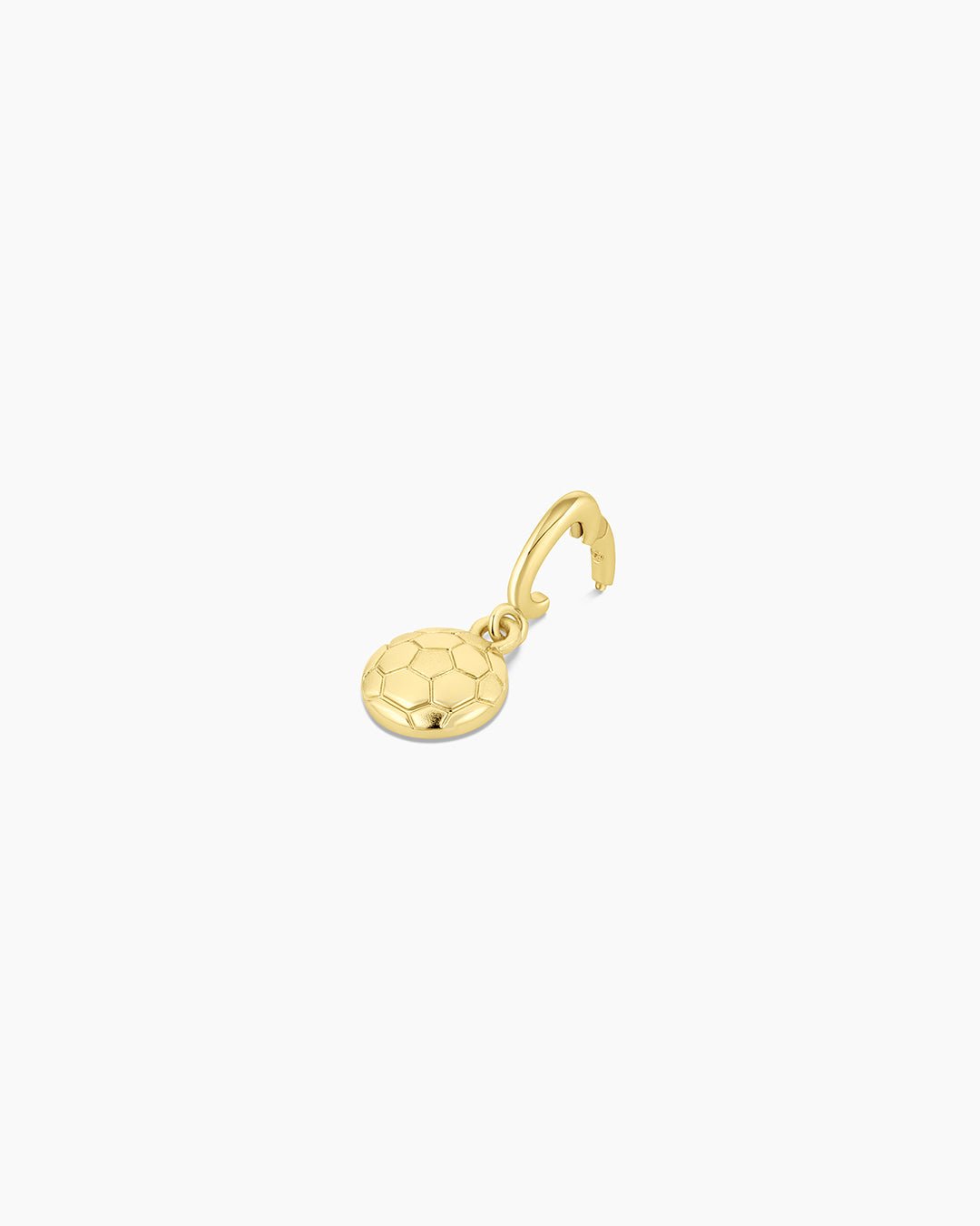 Varsity Parker Charm || option::18k Gold Plated, Soccer