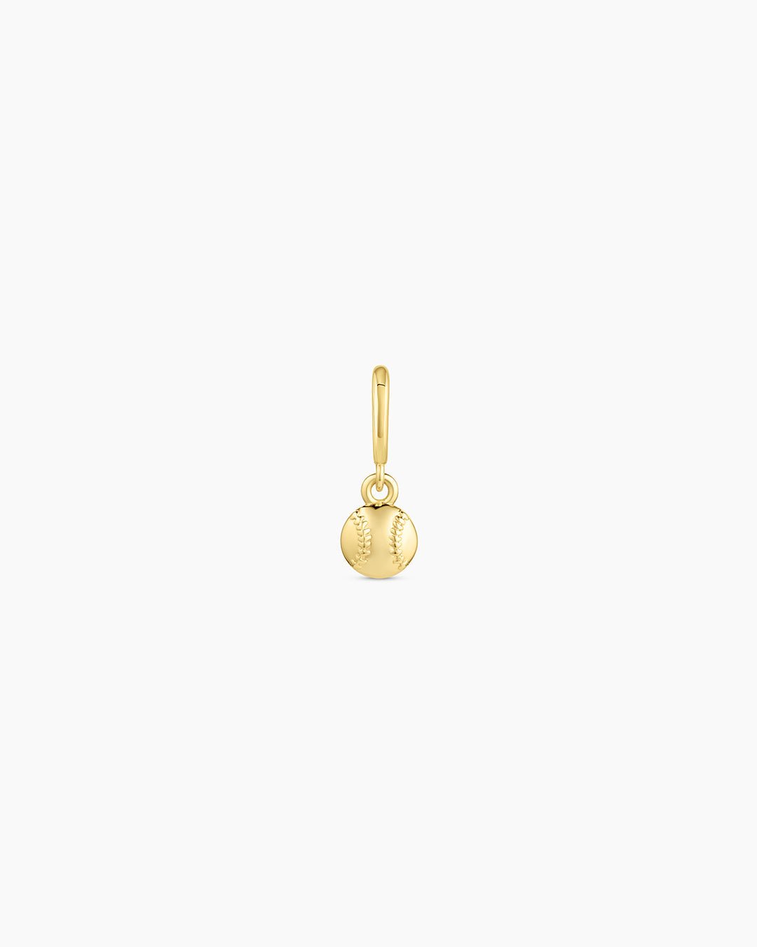 Varsity Parker Charm || option::18k Gold Plated, Baseball