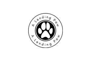 a lending paw logo