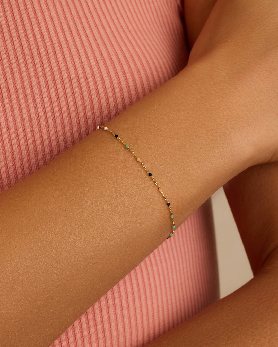 Capri Bracelet || option::18k Gold Plated, Palm Desert