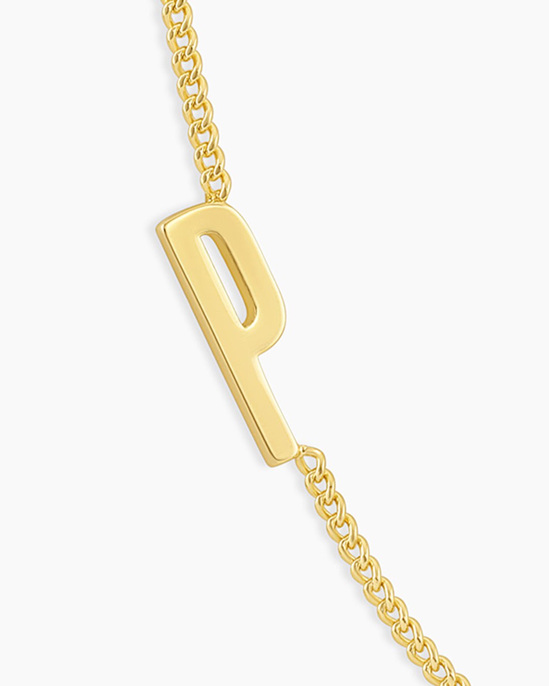 Wilder Alphabet Necklace Alphabet Necklace || option::18k Gold Plated, P